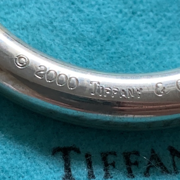 2000 Tiffany & Co Sterling Silver Circle baby Rattle Teether - Picture 3 of 9